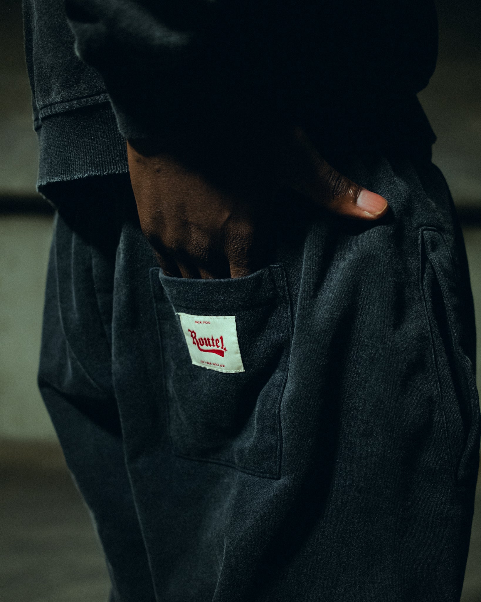 Route 1 Core Sweatpant — Carbon