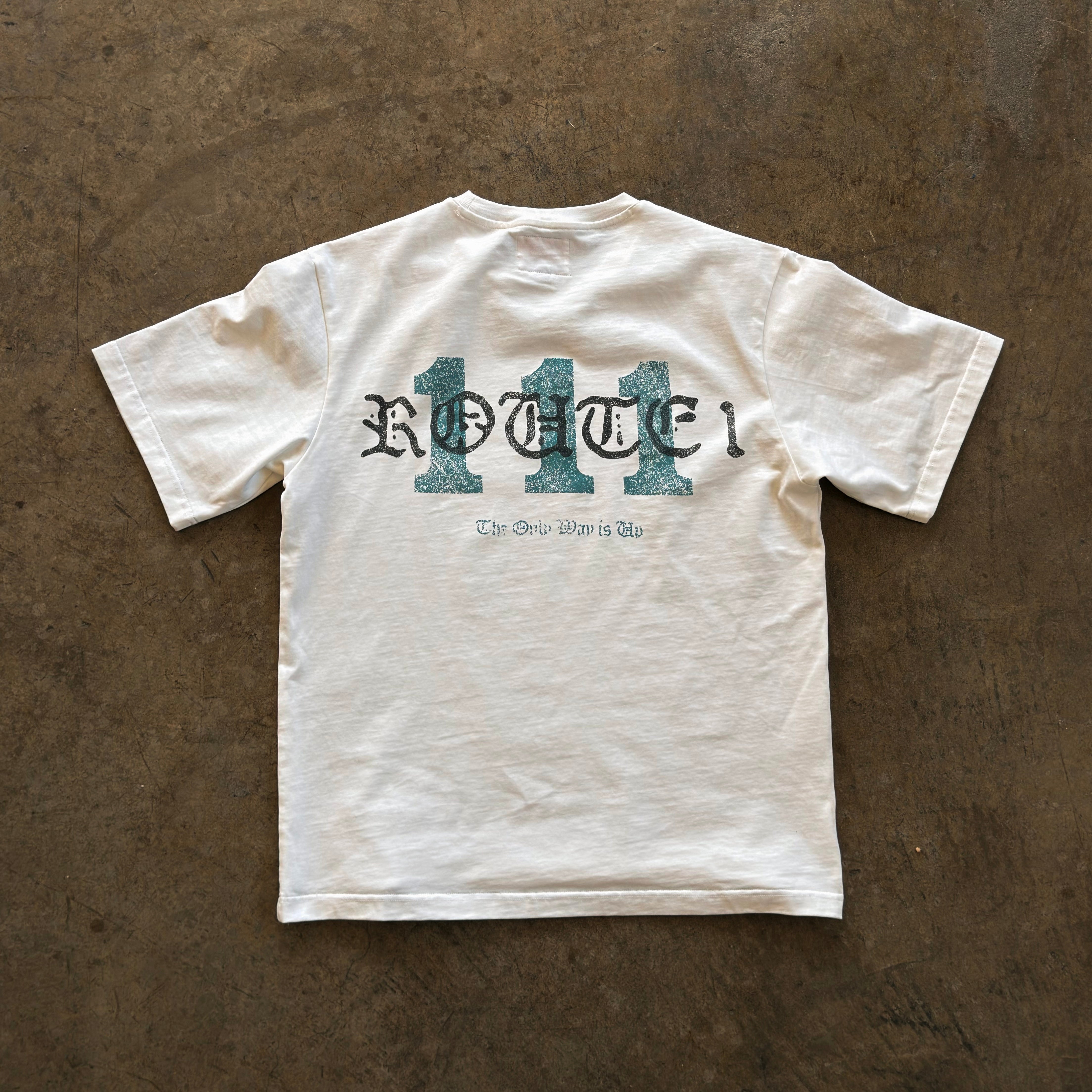 Route 1 - 111 Tee (White)