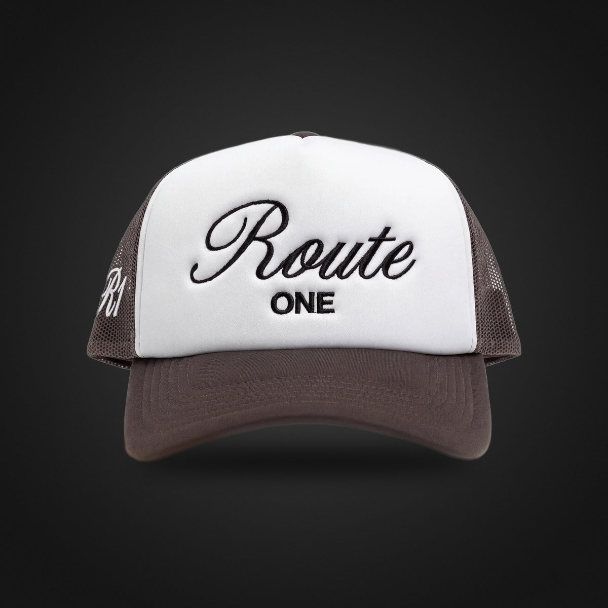 Route 1 trucker hat, front